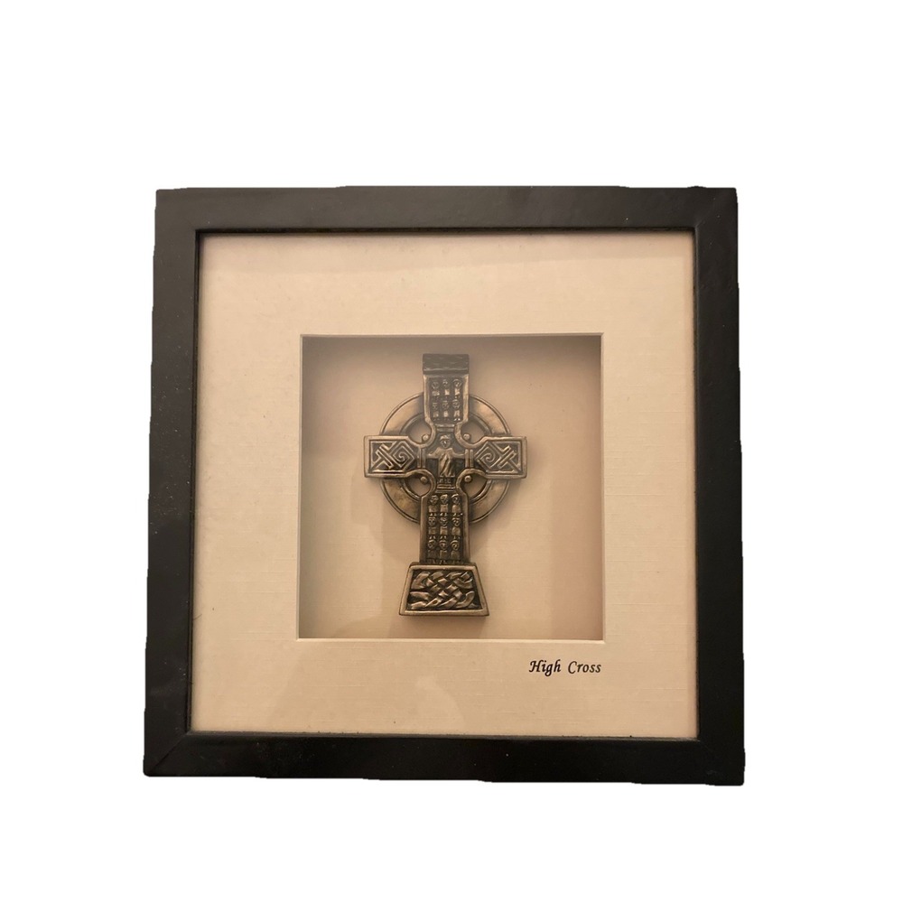 Celtic Shadows The High Cross Shadow Box Framed‎  Ireland